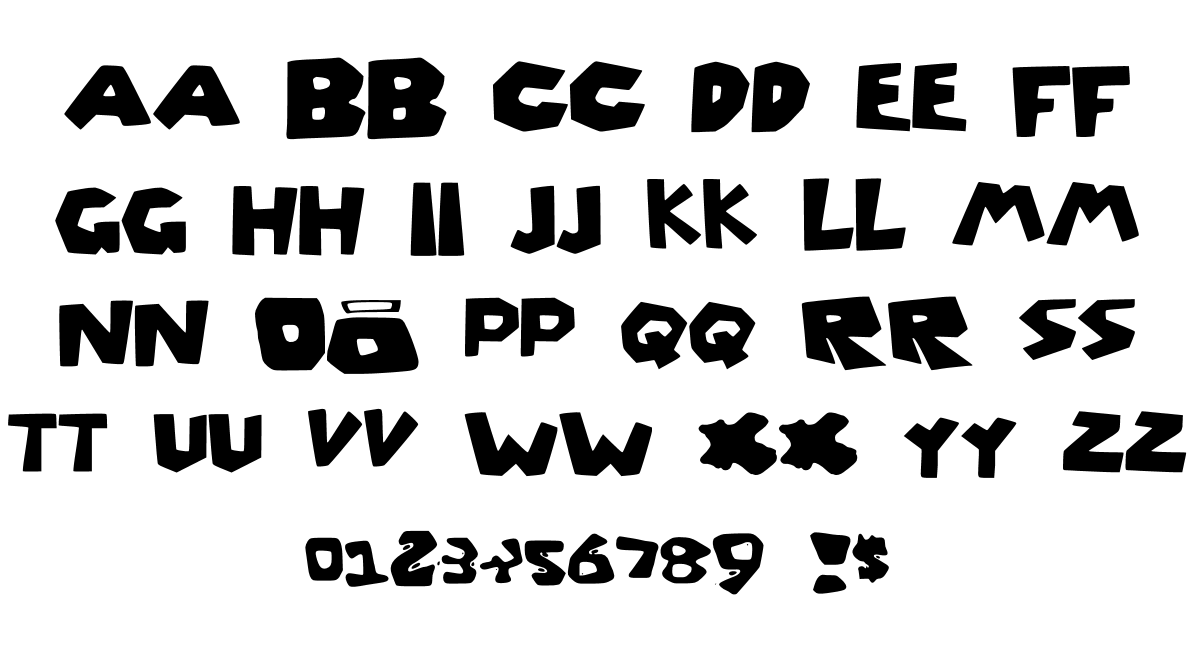 Robloxfont Font Designed By Dinosaur Studio - roblox font text